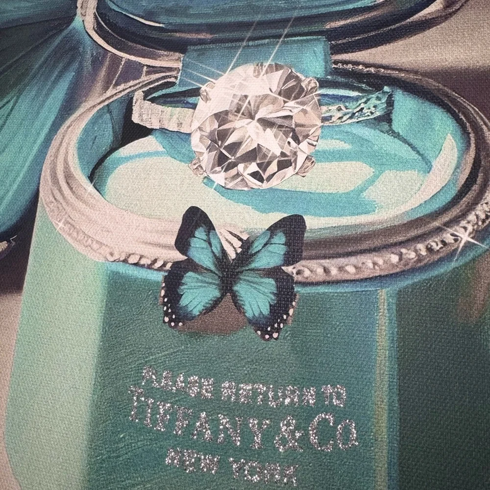 Tiffany & Co. charming canvas